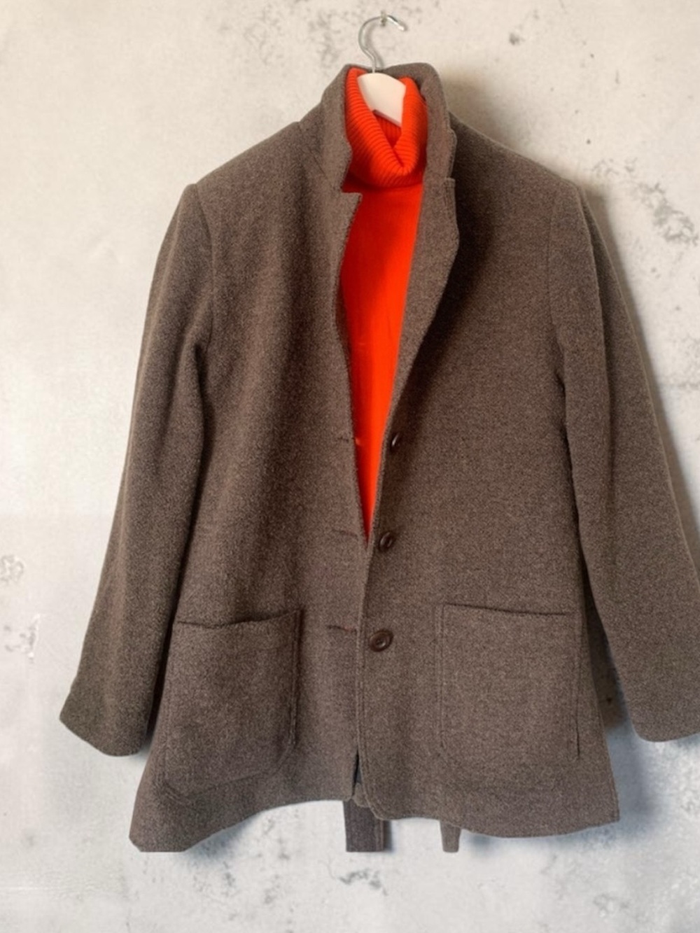 Daniel Hechter Brown Wool blend Coat